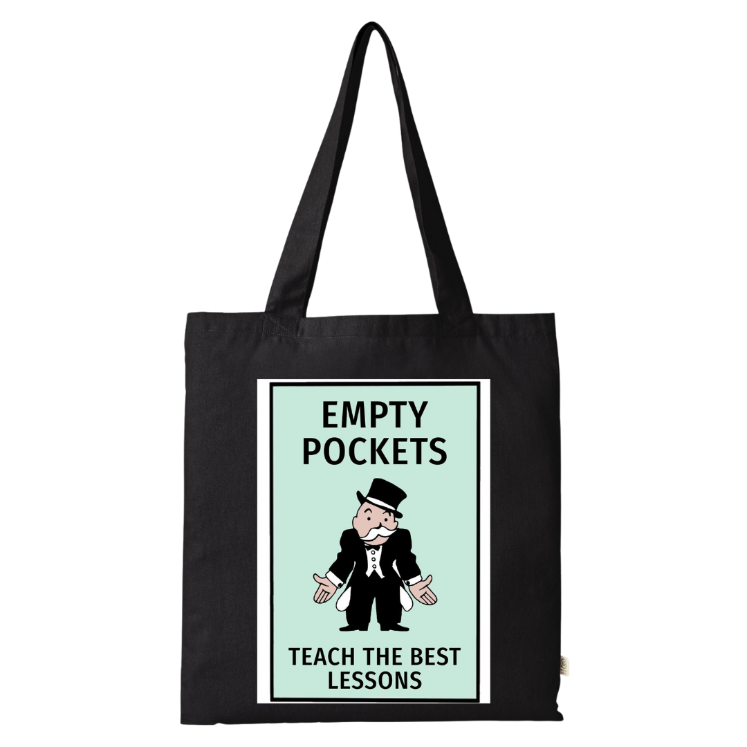 Empty Pockets Tote Bag
