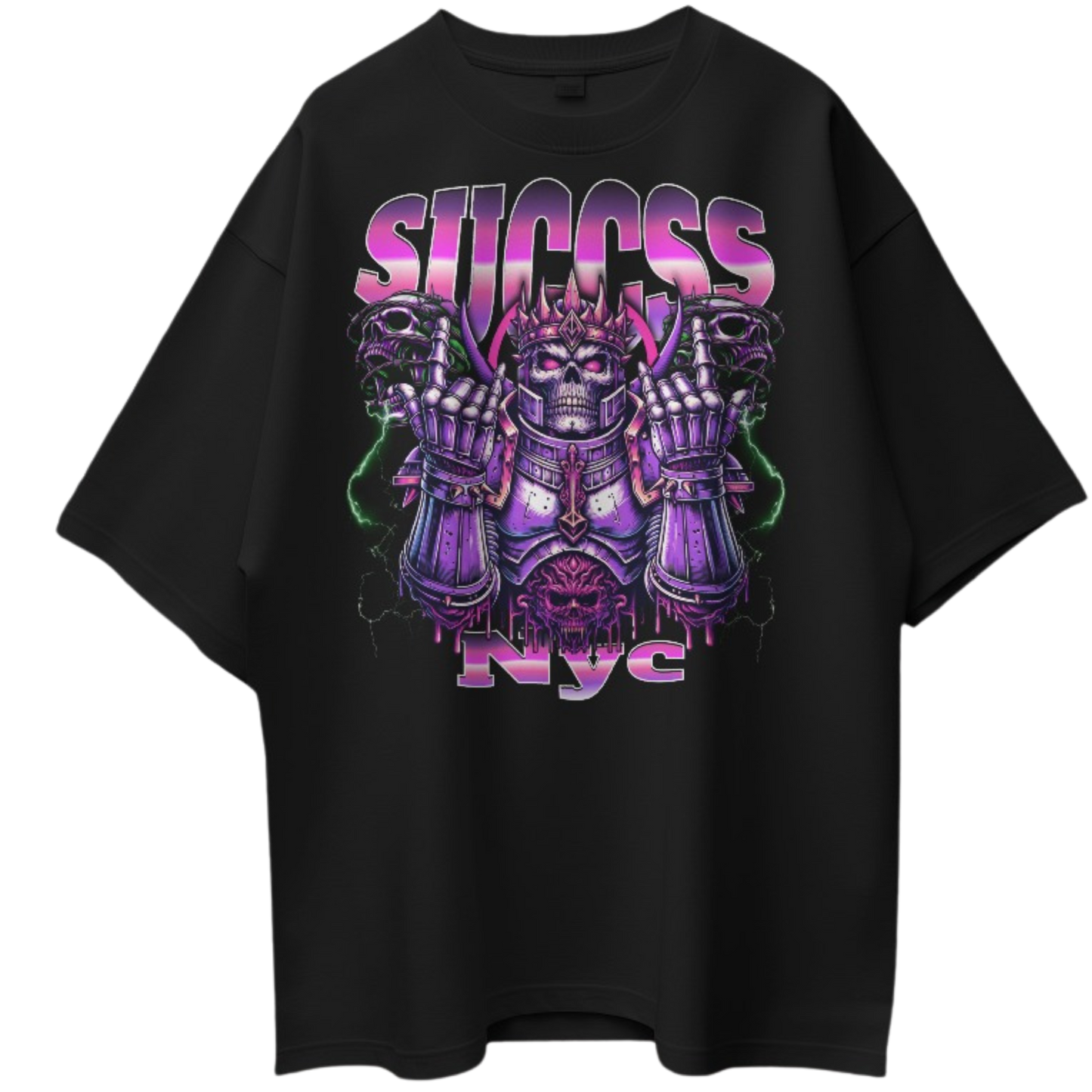 Purple Skeleton NYC SUCCSS Tshirt