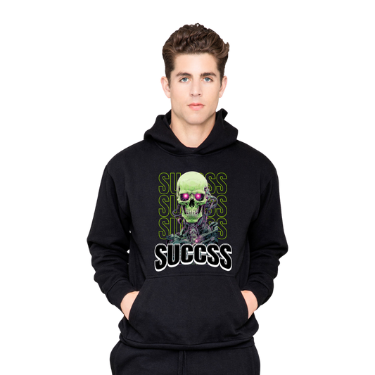 Green Skull- Succss Hoodie